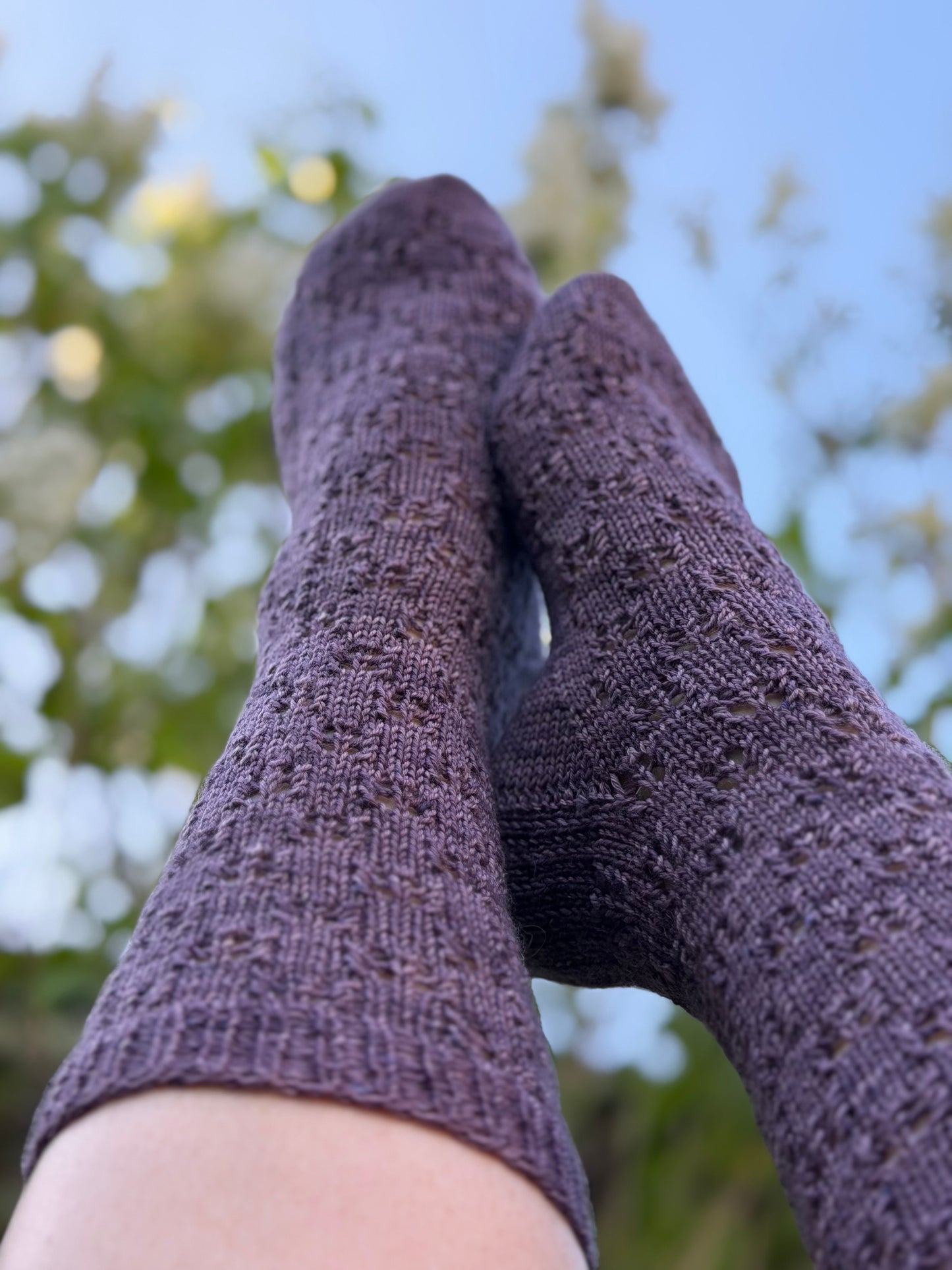 Lilacs Socks