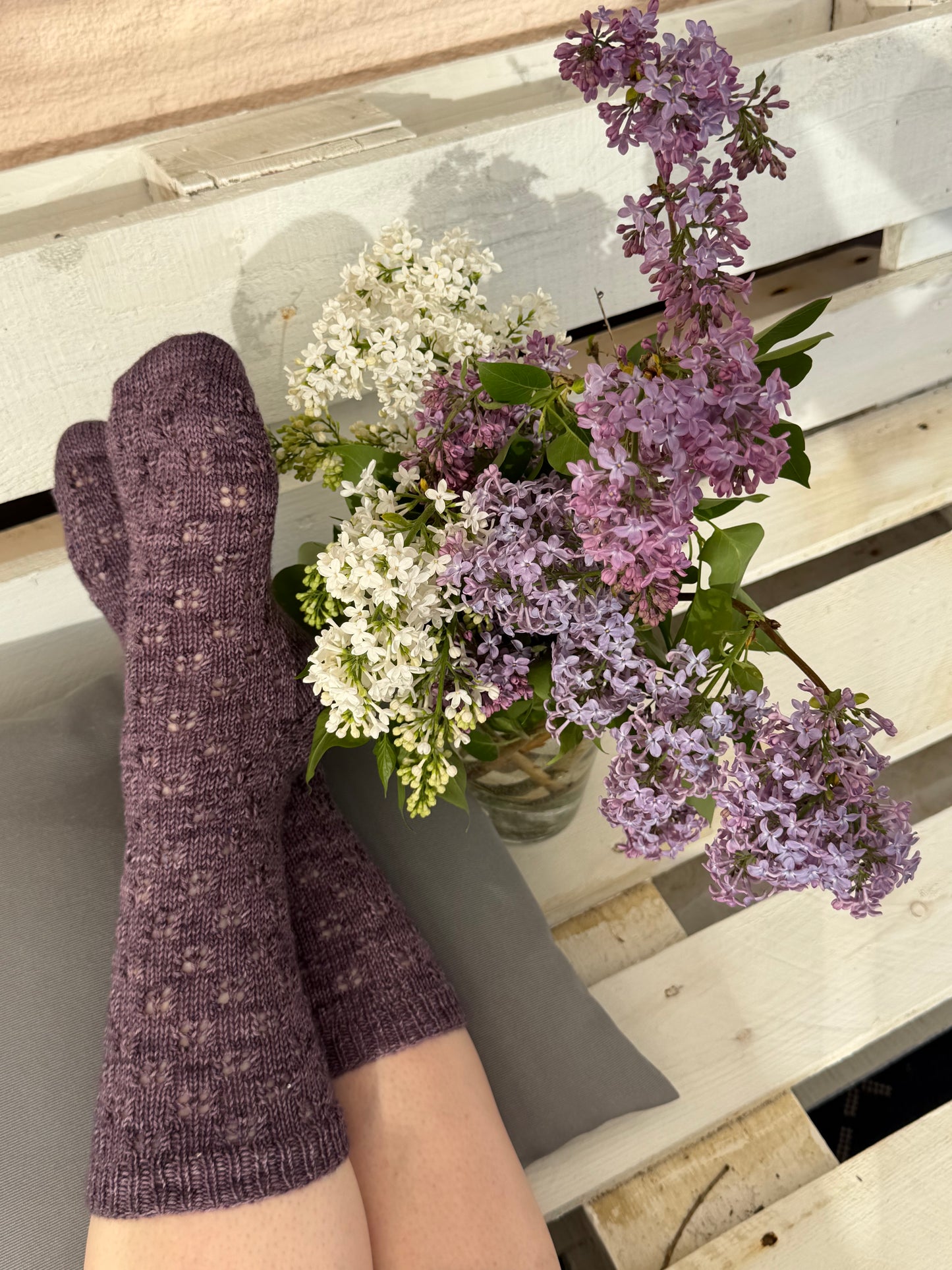 Lilacs Socks