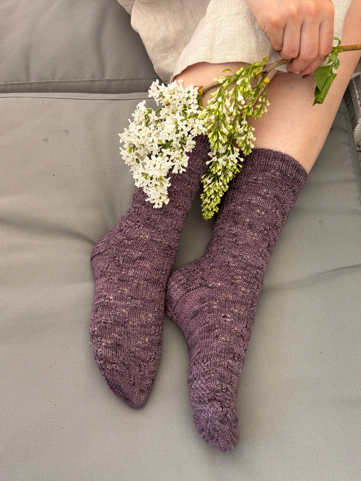 Lilacs Socks