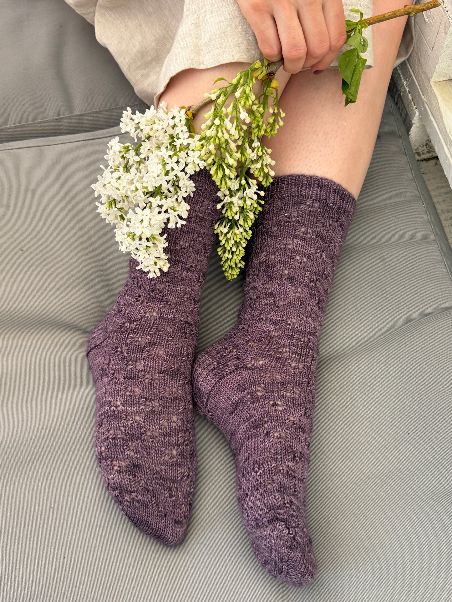 Lilacs Socks