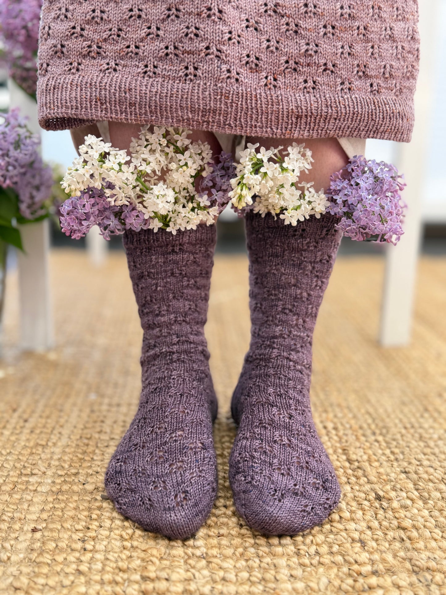 Lilacs Socks