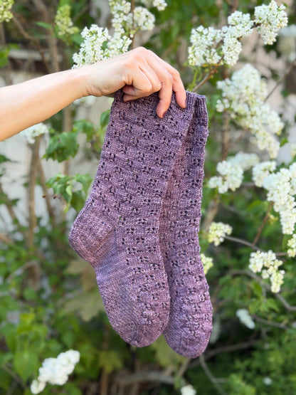 Lilacs Socks