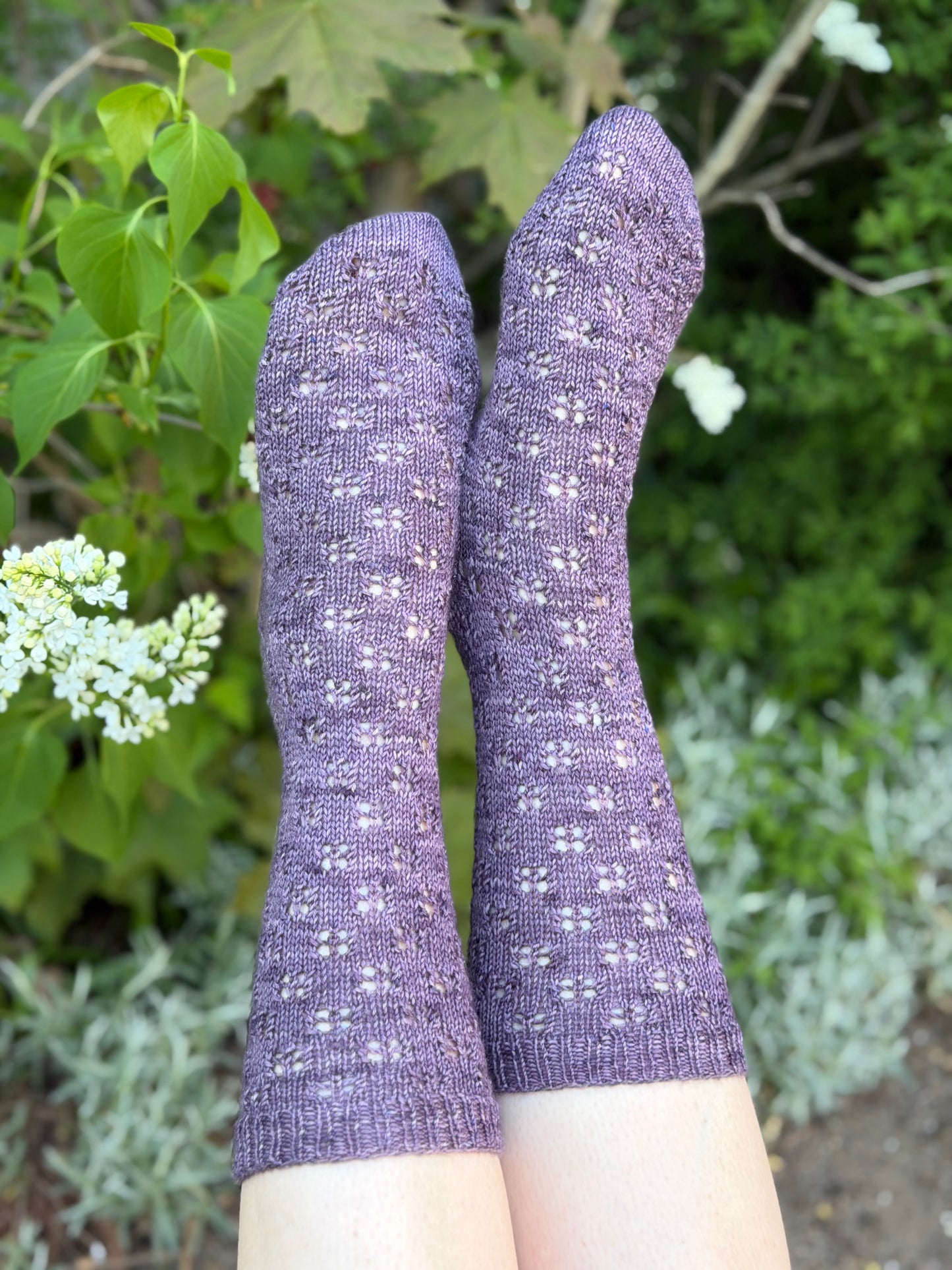 Lilacs Socks